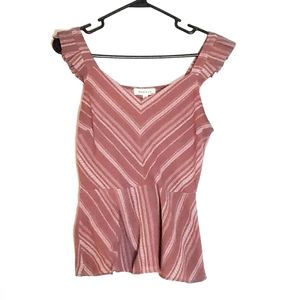 Monteau Top Mauve Tone Color Size M
